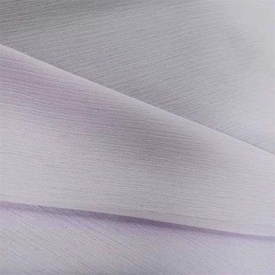 75d pli solide Georgette Fabric Polyester Chiffon Material