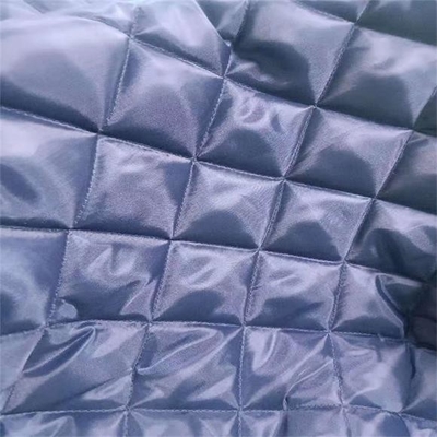 polyester extérieur respirable 142cm Diamond Quilting du tissu 160gsm
