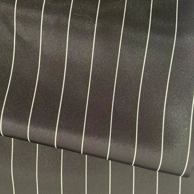 Ventilez la stratification brillante en soie imitée du tissu 150Dx150D 130GSM