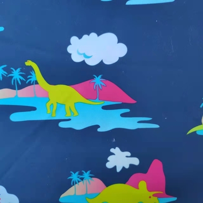 la sublimation de 240t Microfiber a imprimé le sergé du tissu 120gsm Peached