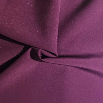 tissu de satin de Spandex de polyester de 145gsm 100d 92 PoliéSter 8 Elastano 120gsm