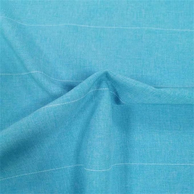 Spandex de rayure de tissu du polyester 170gsm tissé par vêtement le poly tricotent