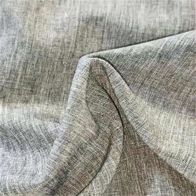 Fibre cationique verticale du tissu de mélange de Spandex de polyester de rayure 100d