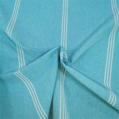 poly Spandex de brosse du polyester 170gsm de rayure cationique d'armure toile