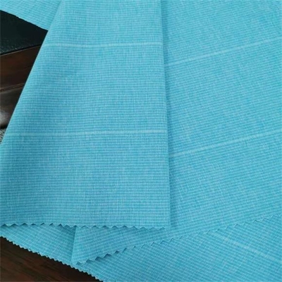 La rayure cationique tricotent poly du tissu 170gsm de Spandex de polyester tissé
