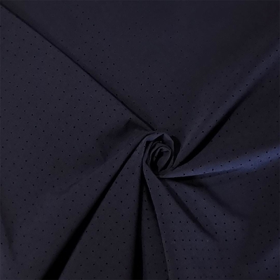 Tissu tordu modelé 50dx50d respirable T400 de Spandex de polyester