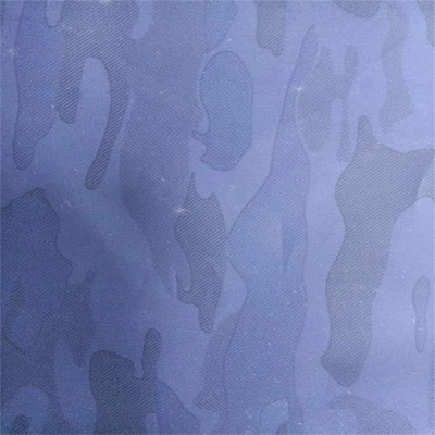 le tissu de mémoire du polyester 120gsm camouflent le revêtement de l'unité centrale 75dx75d