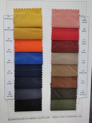 Tissu de taffetas du polyester 70gsm de 150CM calandrant le poly tissu du taffetas 300t