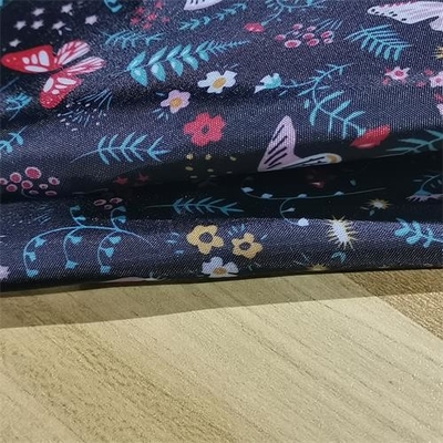 56gsm a imprimé le tissu 63dX63d de taffetas du polyester 210t