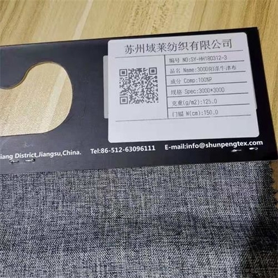 Unité centrale tissée cationique de tissu d'Oxford du polyester 300d imperméable par la cour