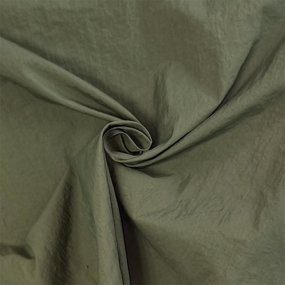tissu en nylon de pli de 320t 40dx40d par le résistant à l'eau du yard 65gsm