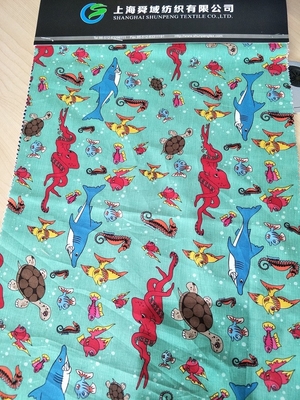 la sublimation de 240t Microfiber a imprimé le sergé du tissu 120gsm Peached