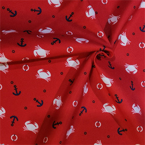 la sublimation 115gsm a imprimé la pêche de sergé de 150d tissée par tissu Microfiber