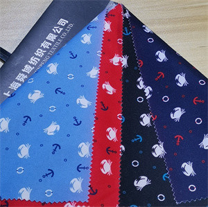 la sublimation 115gsm a imprimé la pêche de sergé de 150d tissée par tissu Microfiber
