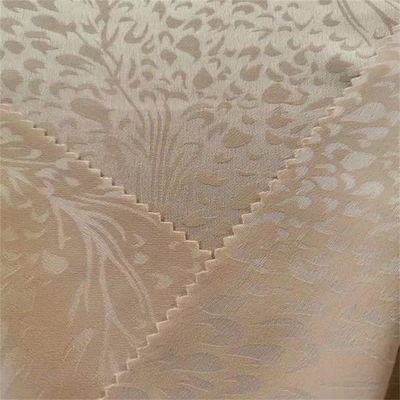 Tissu en mousseline de polyester 50d Jacquard 56&quot;