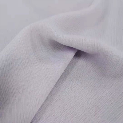 75d pli solide Georgette Fabric Polyester Chiffon Material