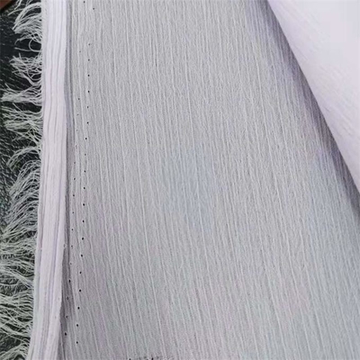 75d pli solide Georgette Fabric Polyester Chiffon Material