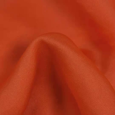 Les femmes de satin adaptent au polyester de mousseline de soie de l'île 94gsm 50dx50d de mer de tissu