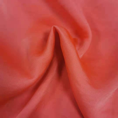 Les femmes de satin adaptent au polyester de mousseline de soie de l'île 94gsm 50dx50d de mer de tissu