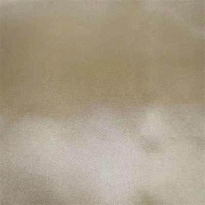 satin du tissu 87gsm de mousseline de soie de l'or 50dx75d poly pour des chemisiers et des robes