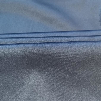 Plein tissu d'armure de satin de Dull Satin Spandex Chiffon Fabric 50dx50d+20d 95gsm