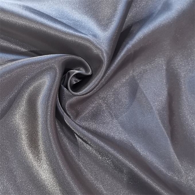 mousseline de soie de polyester de satin du tissu 75dx68d de costume des femmes 87gsm