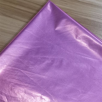 Polyester brillant respirable d'unité centrale Softshell 75dX75d de pongé