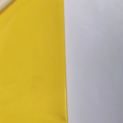 230gsm ouatine extérieure respirable jaune du tissu 75d Softshell