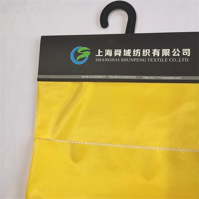 230gsm ouatine extérieure respirable jaune du tissu 75d Softshell