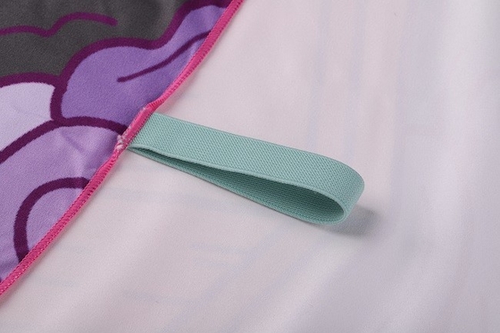 Facile à Carry Printed Polyester Beach Towel 200gsm à séchage rapide