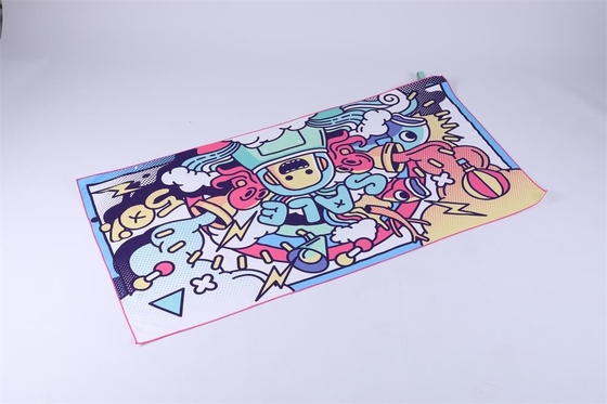 tapis portatif instantané de l'attache 200gsm de couverture légère de plage de 140x70cm