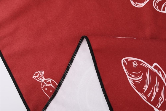 tapis imperméable à séchage rapide GRS de couverture de plage de preuve du sable 200gsm