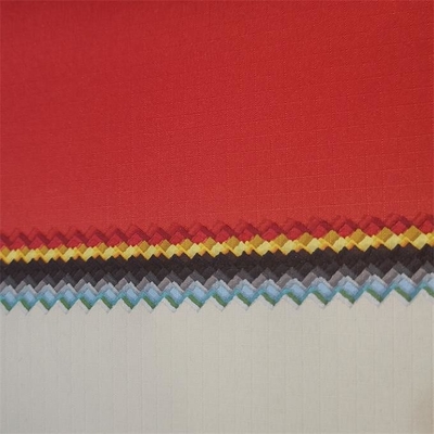 tissu de Rib Stop 50d Cire Ribstop de tissu de la ratière 65gsm tissé par 50d
