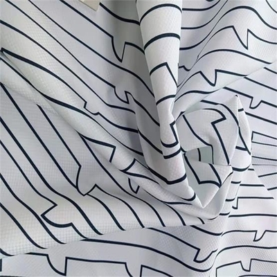 pongé de polyester imprimé par tissu court du panneau 75d 190t de 135gsm 150d