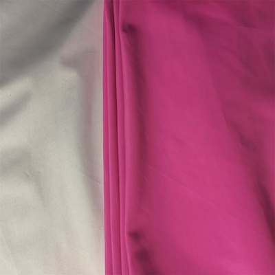 Doublure de polyester de pongé tissée par tissu court du panneau 75dx75d 85gsm de colorant de Wr