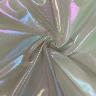 Feuille d'argent chaude solide du tissu 300t de poly taffetas de 69 GSM et colorée