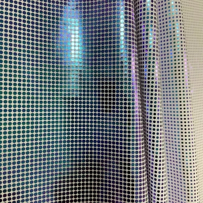 52gsm a imprimé le modèle de point de polka du tissu 75dx75d de taffetas des polyesters 240t
