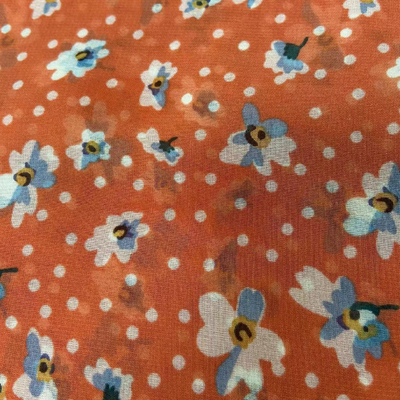 Tissu imprimé léger et doux par sublimation 30dx30d 150cm 80gsm