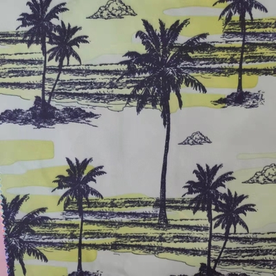 la sublimation de 240t Microfiber a imprimé le sergé du tissu 120gsm Peached