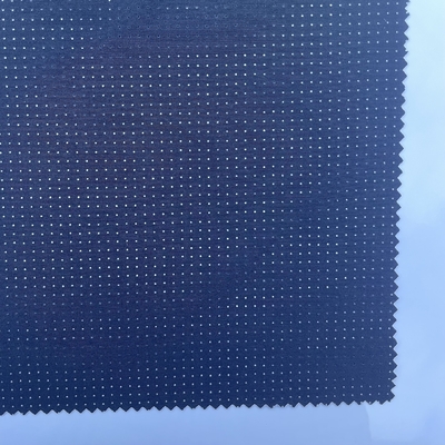 92%Polyester 8%Spandex 110-115GSM Tissu à trous en spandex à quatre voies