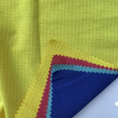 100%Tissu spandex cationic à quatre voies en polyester de 75 gm