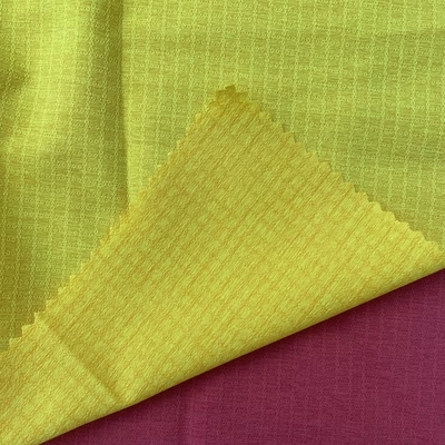 100%Tissu spandex cationic à quatre voies en polyester de 75 gm